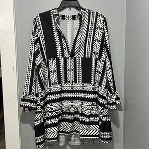 🛑SOLD🛑 SHEIN curve womens notch neck dress 3XL